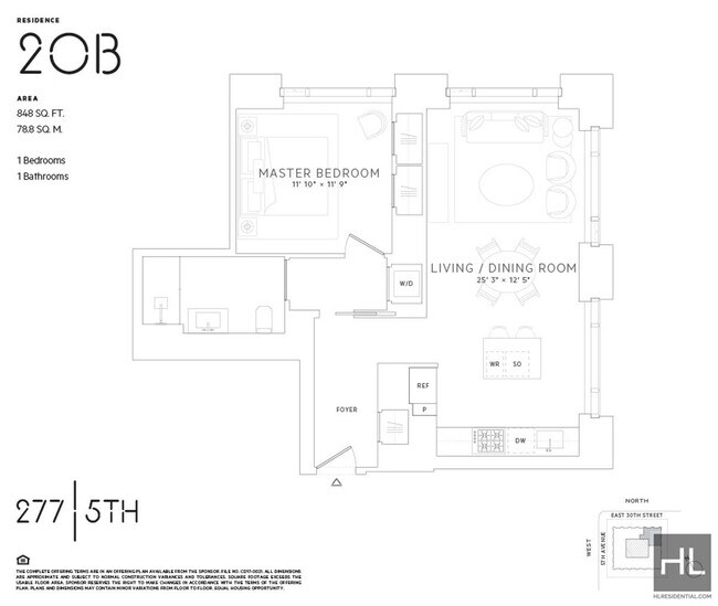 Foto del edificio - Stunning Lulury One Bedroom @ 277 FIFTH AV...