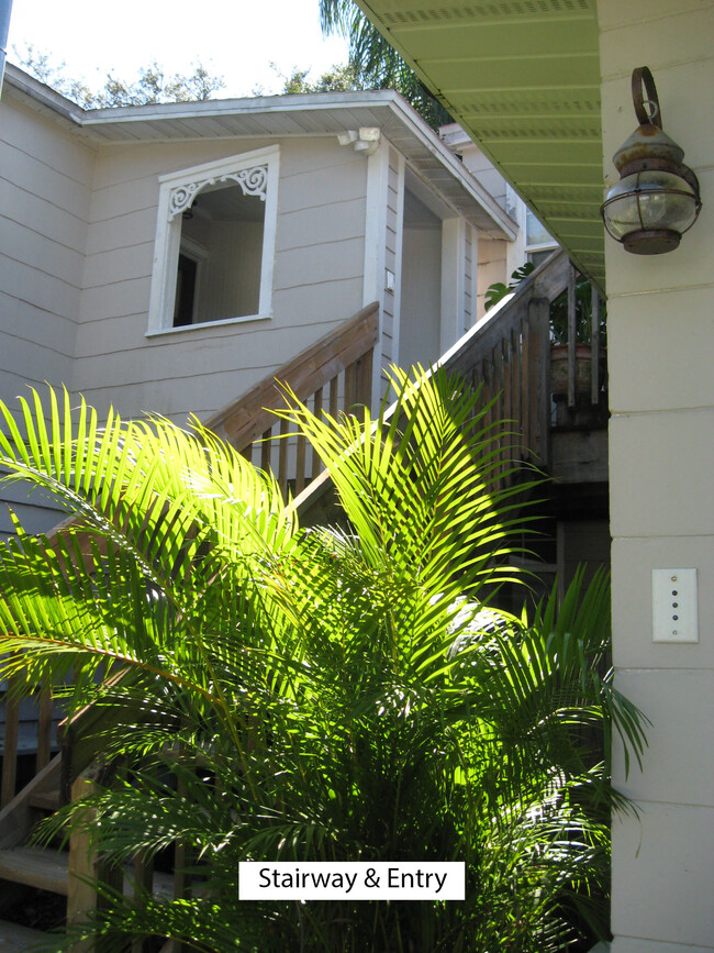 Stairway & Entry - 212 W 16th St