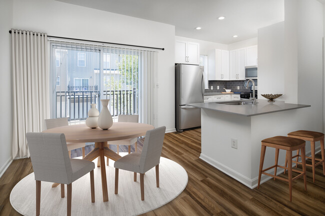 Kitchen and dining area - Avalon at Lexington Hills