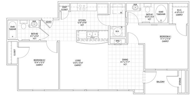 2BR/2BA - Costa Esmeralda Apartments