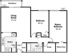 2 Bed 1 Bath