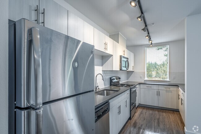 1 habitación, 1 baño - 875 pies cuadrados - Cocina - Greenwood Place Apartments