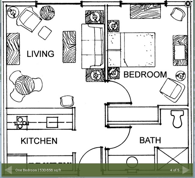 1BR/1BA - Channel Point Village