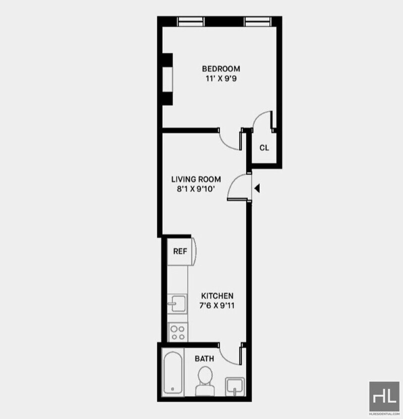 Renovated 1 Bedroom in Hells Kit... Room for Rent in New