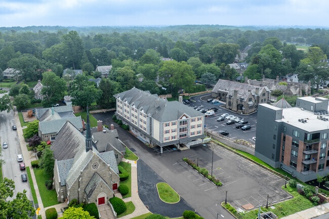 Aerial Photo - Church View Apartments