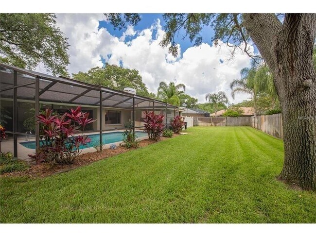 Well Back yard and screened pool. - 1713 El Tair Trail