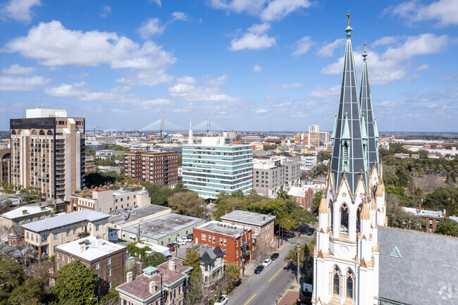 Aerial Photo - 311 Abercorn St