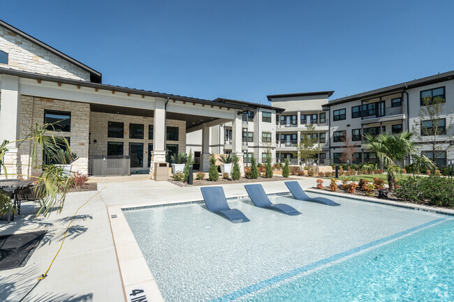 Amenities - Pool Area - Affinity at Keller 55+ Active Adult