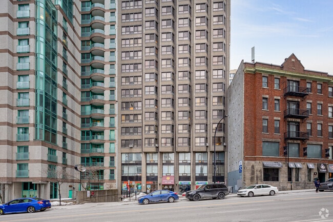 View From Guy Street - The 2250 Guy Apartments
