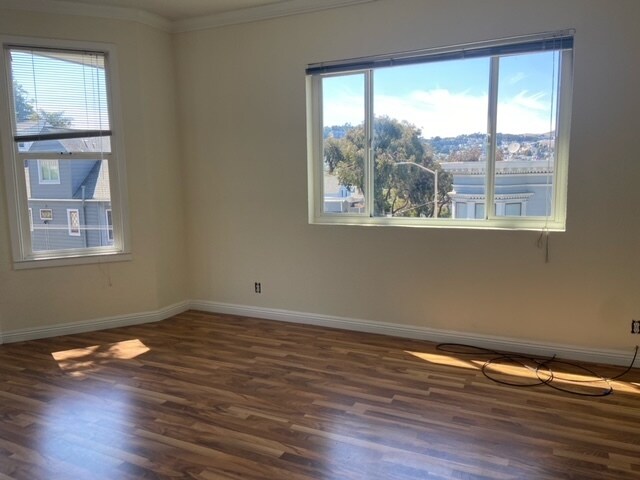 Living room has windows and views - 103 Cortland Ave