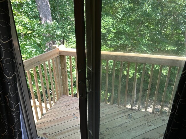 Private balcony off bedroom - 234 Misty Point Ln