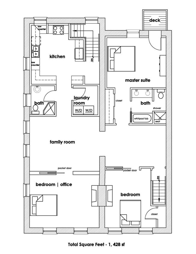 floor plan - 3457 Arsenal St
