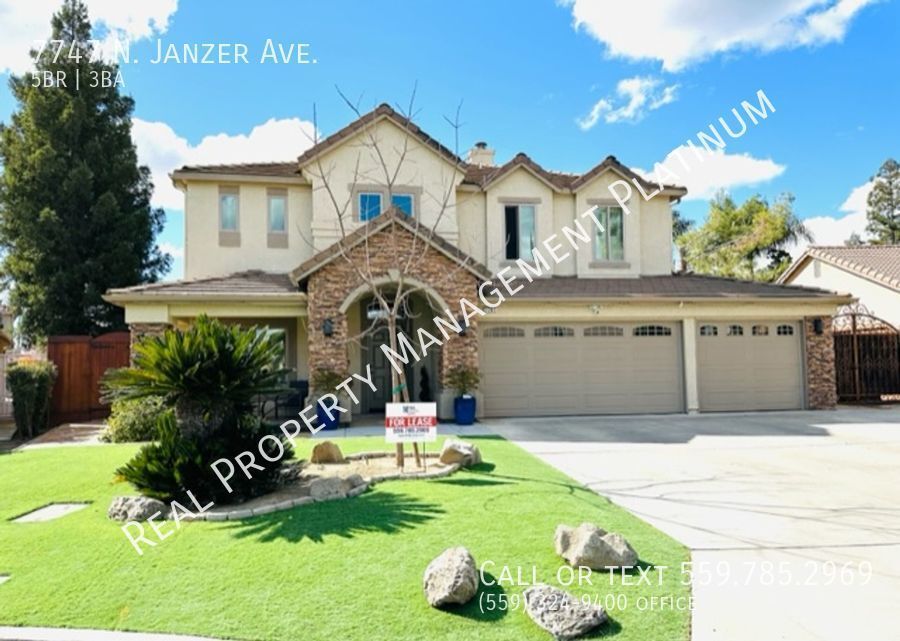 7747 N Janzer Ave, Fresno, CA 93722 House Rental in Fresno, CA