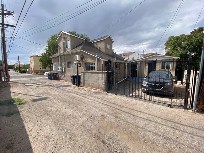 View from SE corner of property standing in alley - 508 5th St SW