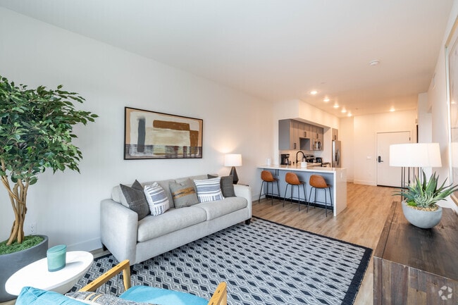 1 habitación, 1 baño, 692 pies cuadrados, sala de estar - Lumia Apartments