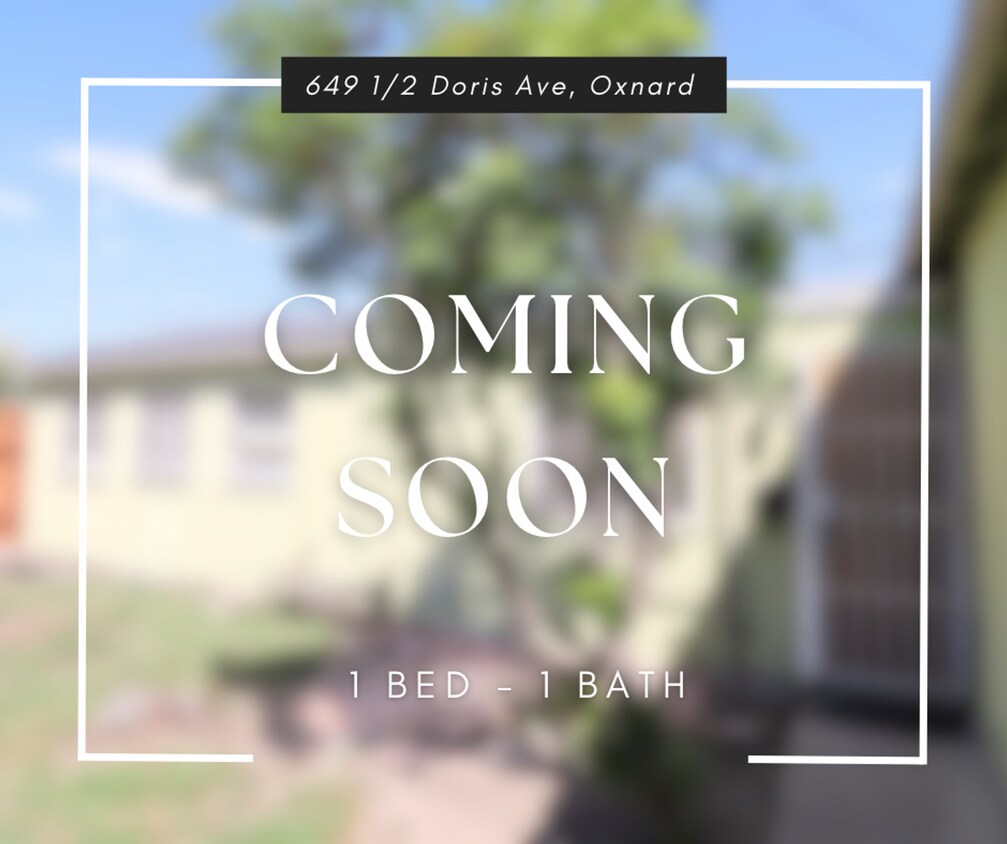 649 Doris Ave Unit 649 1/2 Doris Ave., Oxnard, CA 93030 Room for Rent