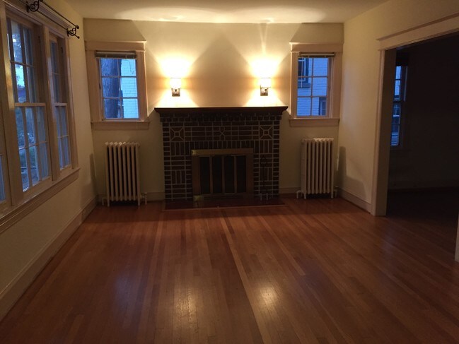Living Room with Fireplace - 3728 Yuma St NW