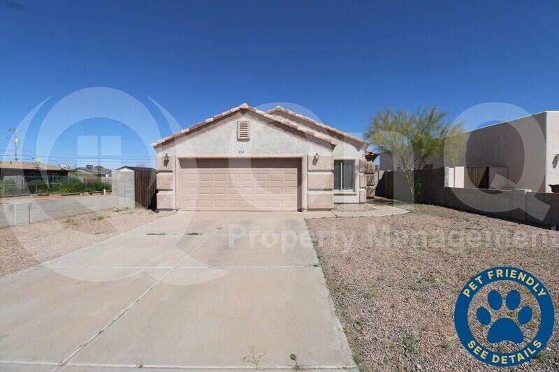 352 W Seagoe Ave, Coolidge, AZ 85128 House Rental in Coolidge, AZ