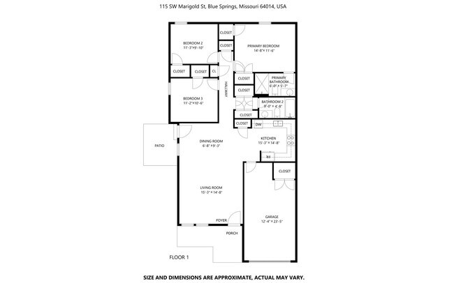 Foto del edificio - Charming 3-Bed, 2-Bath Ranch style duplex in the Colonial Gardens