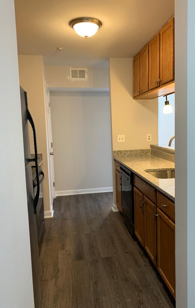 Kitchen view. - 9708 Lake Pointe Ct Unit 304
