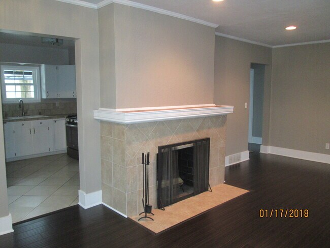 fireplace - 1126 E 12th Ave