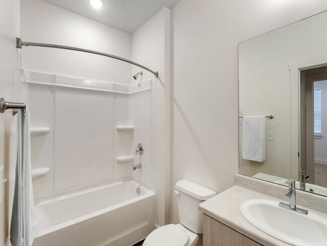 Baño luminoso - The Atlas Apartments