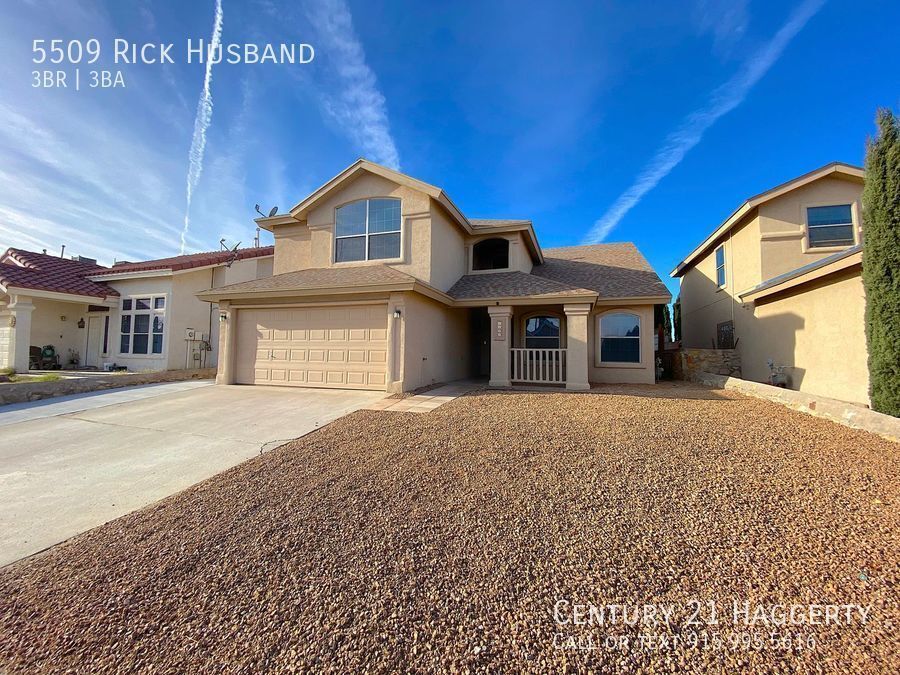 Northeast El Paso 3 bed with Refrig A/C House for Rent in El Paso, TX