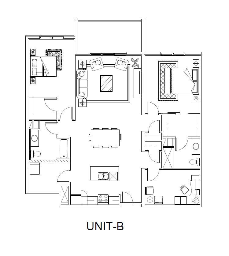 Floor Plan B - The Marci II at 48