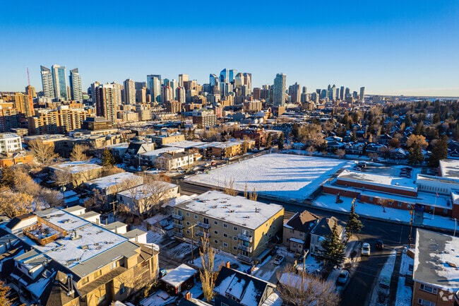 Aerial Photo - Sandstone Manor