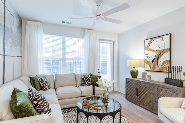 Model 1BA, 1BA - 876SF (Type 1K) - Porter Brookhaven Apartments
