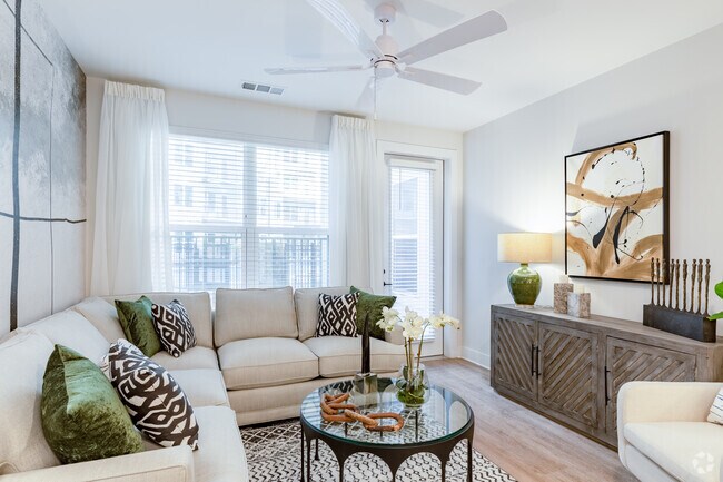 Modelo 1BA, 1BA - 876SF (Tipo 1K) - Porter Brookhaven Apartments