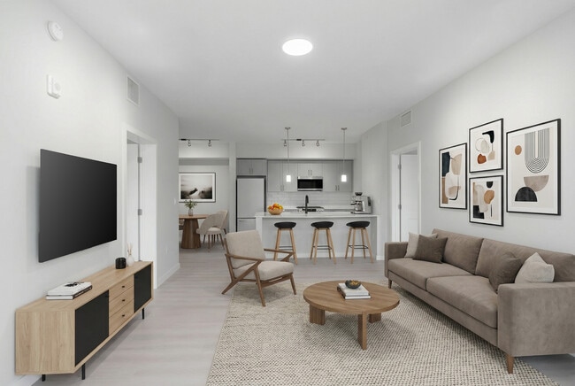 Living Room (Virtually Staged) - Shalimar Boynton Beach