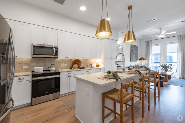 2HAB, 2BA - 1,044 ft² - Cocina - Solomon