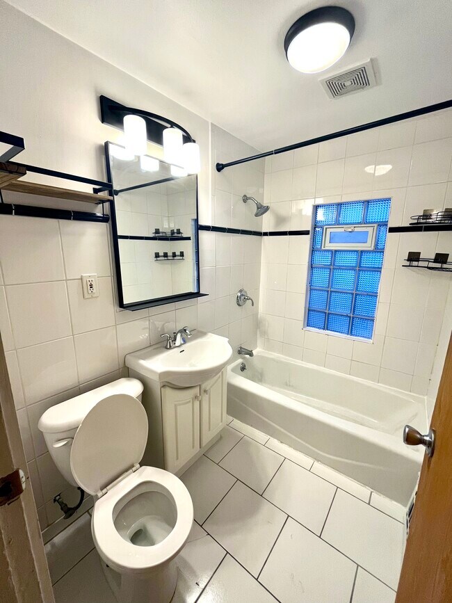 Subway tile inspired bathroom - 1502 N Marshall St