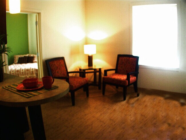 Sala de estar del apartamento - The Railton Apartments