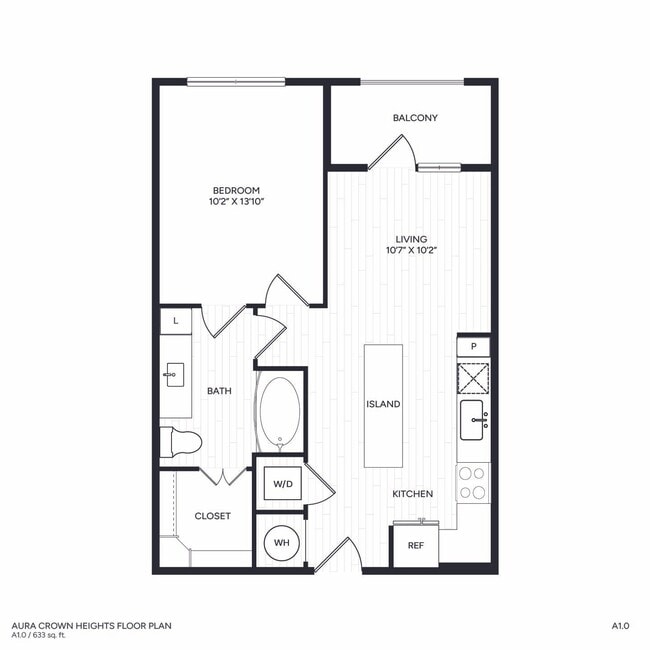Floorplan - Aura Crown Heights