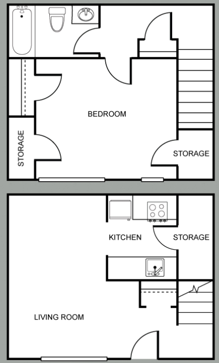 Plano de planta - Tall Pines