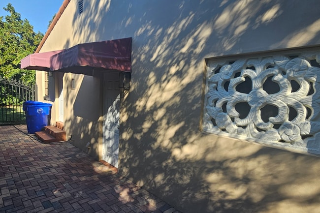 Double Gated Patio Area for Your Morning Coffee/Cafecito - 2385 SW 25th St