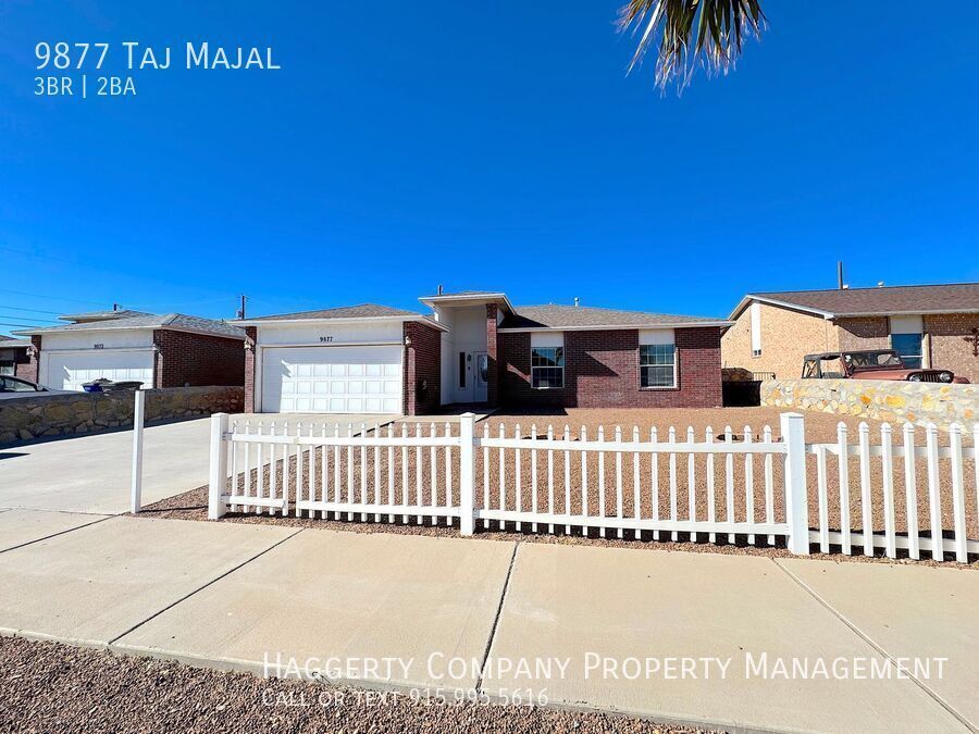 Primary Photo - Northeast El Paso 3 Bed Refrig A/C