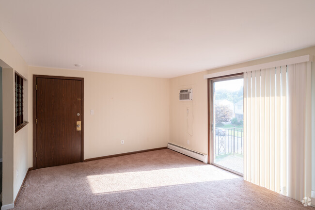 2BR, 1BA - 850SF - Living Room - Robert and Wright Apartments