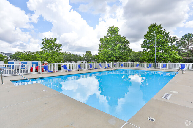 Pool Area - Nottingham Apartments