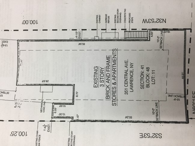 espacio para tiendas minoristas, la ampliación de 500 ft²se está construyendo y se añadirá al diseño - 349-351 Central Ave