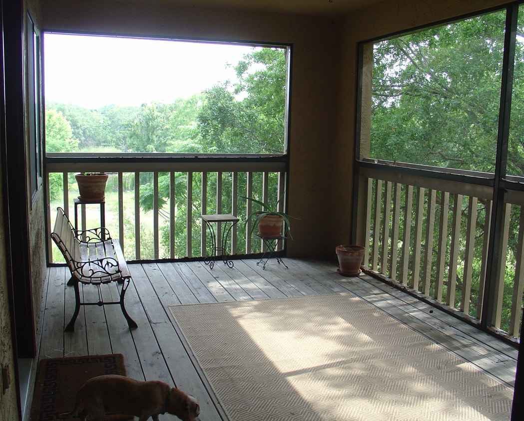View from balcony - 1550 S Belcher Rd