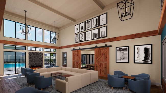 Resident Lounge - The Homestead at Underhill Farms