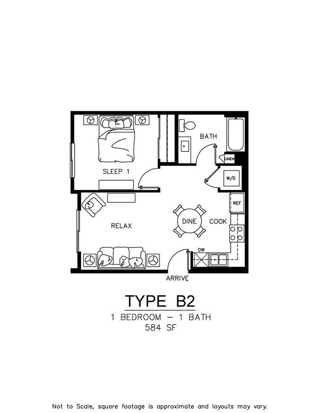 Foto del edificio - Unit Type: A2 | 2 Bed | 2 Bath