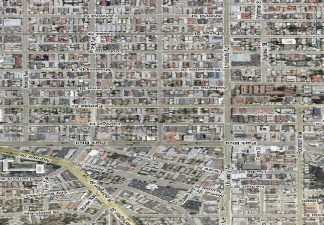 Aerial Photo - Florida Street Apartments