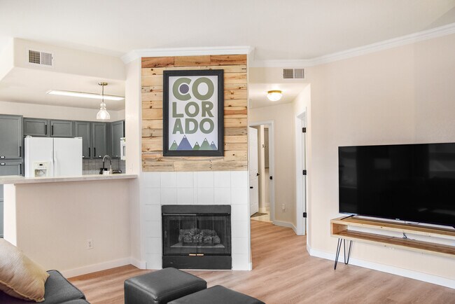 Gas fireplace - 3850 Strawberry Field Grv