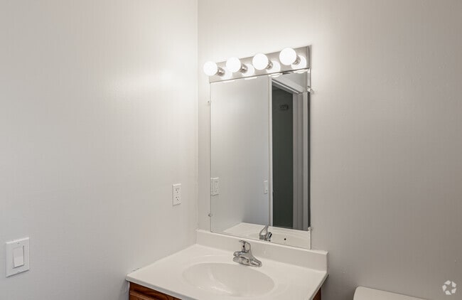 1BR, 1BA Classic - 800SF - Bathroom - Briar Knoll Apts