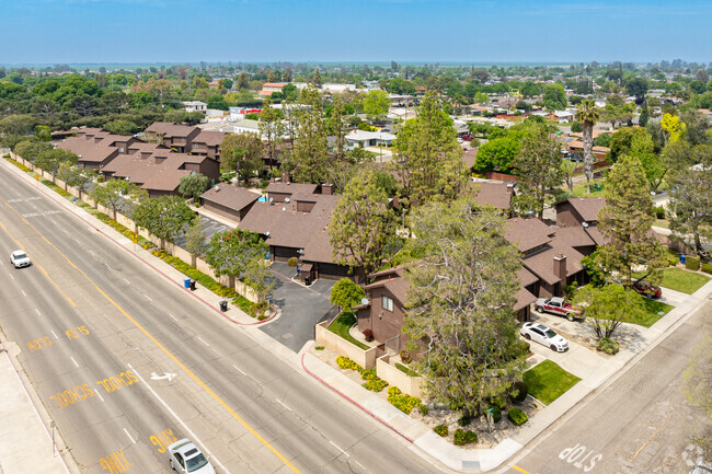 Aerial Context - Pine Village Condos