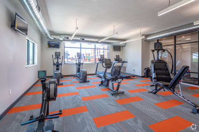 Fitness Center - PowderHaus Apartments & Townhomes